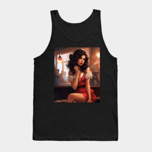 A Pin Up Girl Tank Top